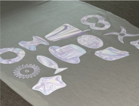 Colorful Reflective DTF film